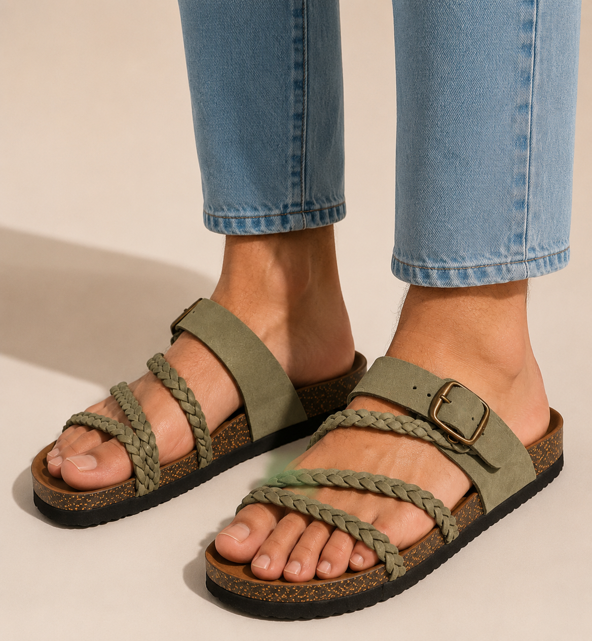 Sandalias ajustable Hayle (1 Par + 1 de REGALO)